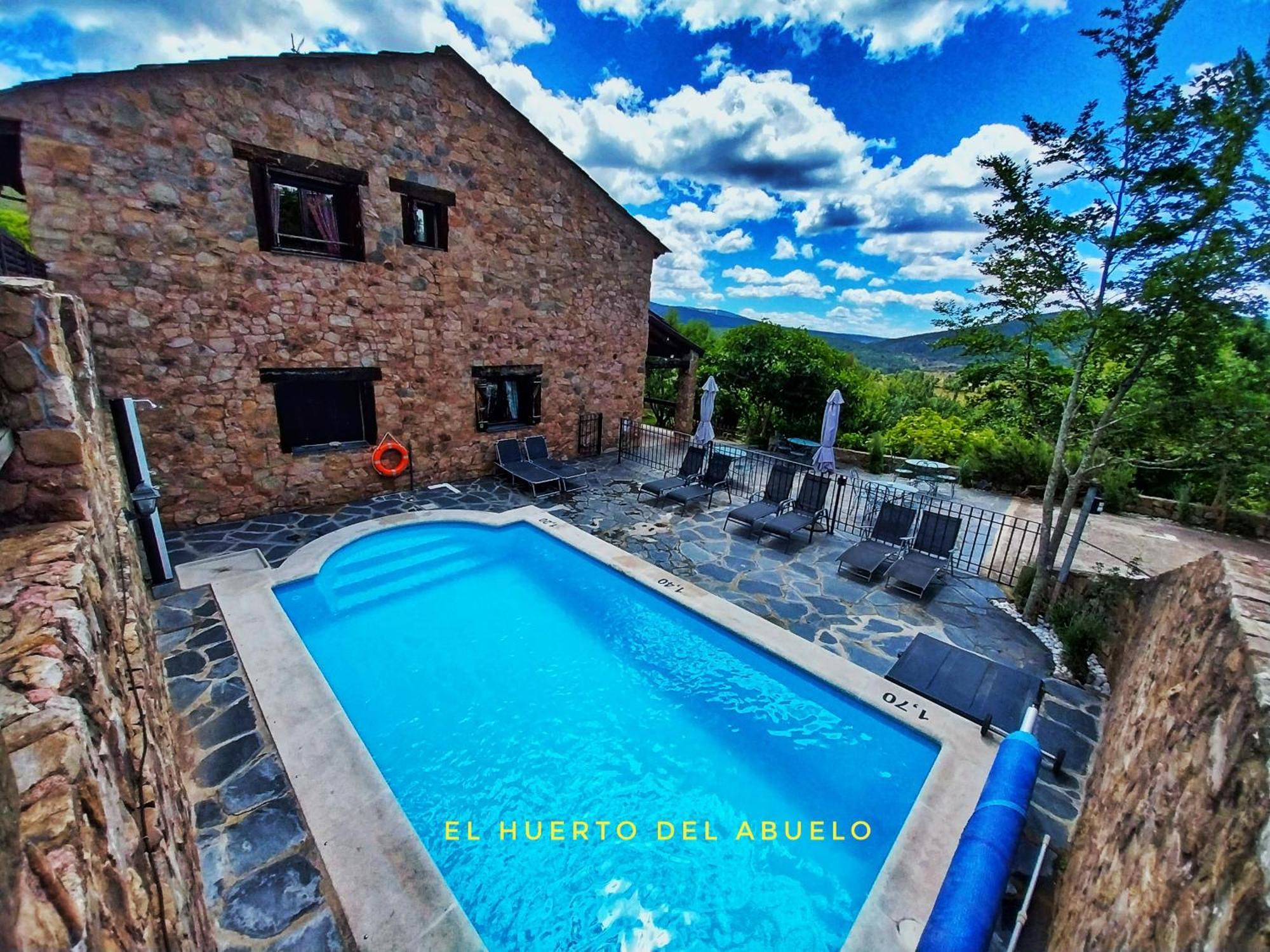 Casa Rural, Spa Y Restaurante El Huerto Del Abuelo Almiruete Екстериор снимка